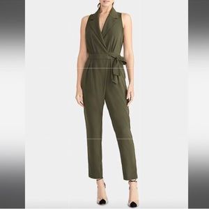 Olive blazer style jumpsuit Rachel Roy